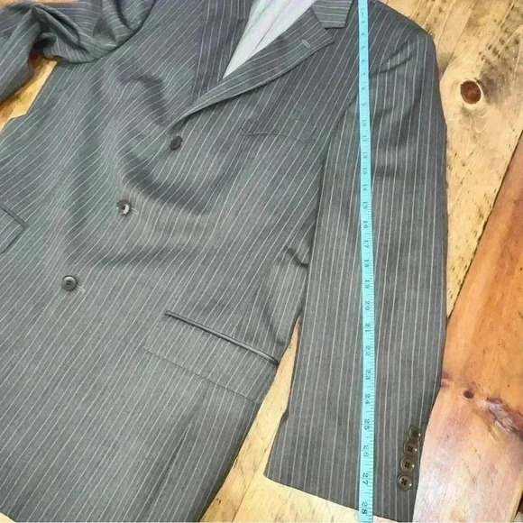 HUGO BOSS SCORSESE/MOVIE 100%SCHURWOLLE VIRGIN WOOL SUIT JACKET BLAZER - Picture 12 of 16